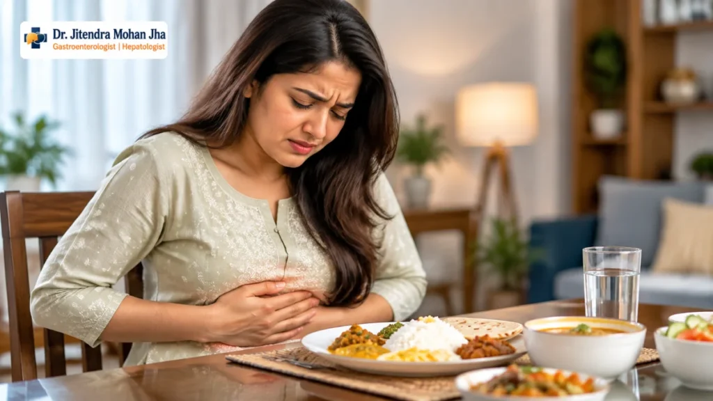 Stomach Pain After Eating Food: Causes, Warning Signs, and Treatment